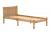 3ft Single Rio Waxed Wood, Low Footend Shaker Style Bed Frame 7